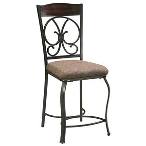 Signature Design by Ashley Glambrey Upholstered Barstool